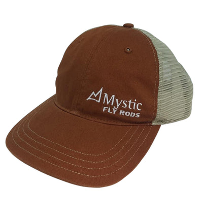 Mystic Logo Garment Washed Trucker Cap